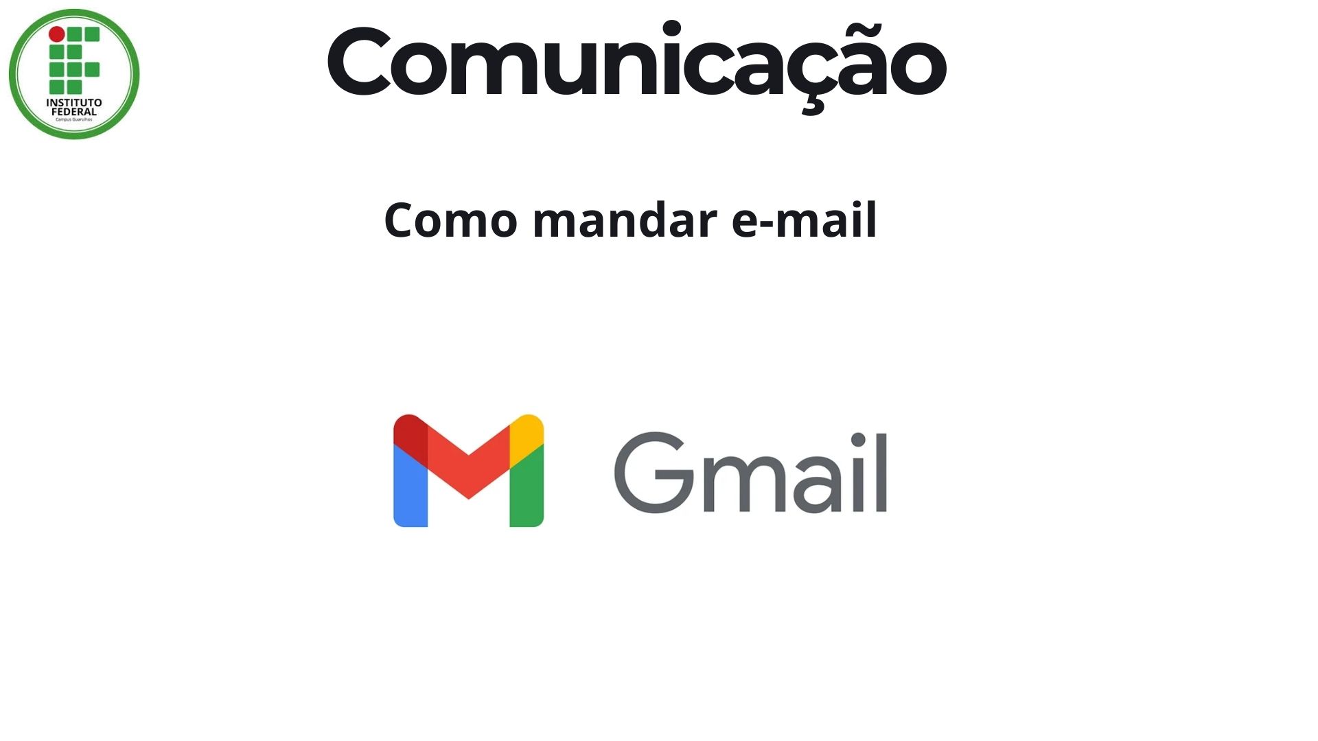 Slide 11: Comunicação e-mail